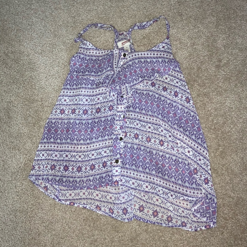Shear tank top